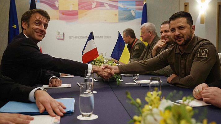 Telediario Fin de Semana - La llegada a Japón de Zelenski altera la agenda del G7