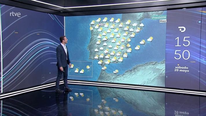 Probables chubascos y tormentas localmente fuertes en el norte de Mallorca, sureste peninsular y Andalucía