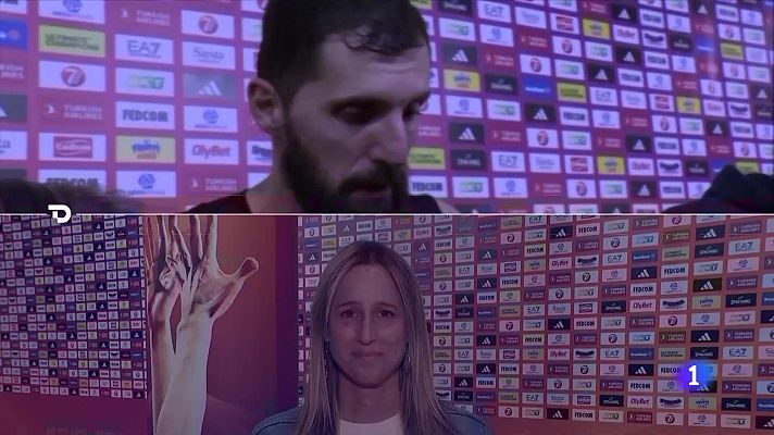 Telediario Fin de Semana - Chus Mateo: "Dejarnos la vida por hacerlo lo mejor posible forma parte de nuestra historia"