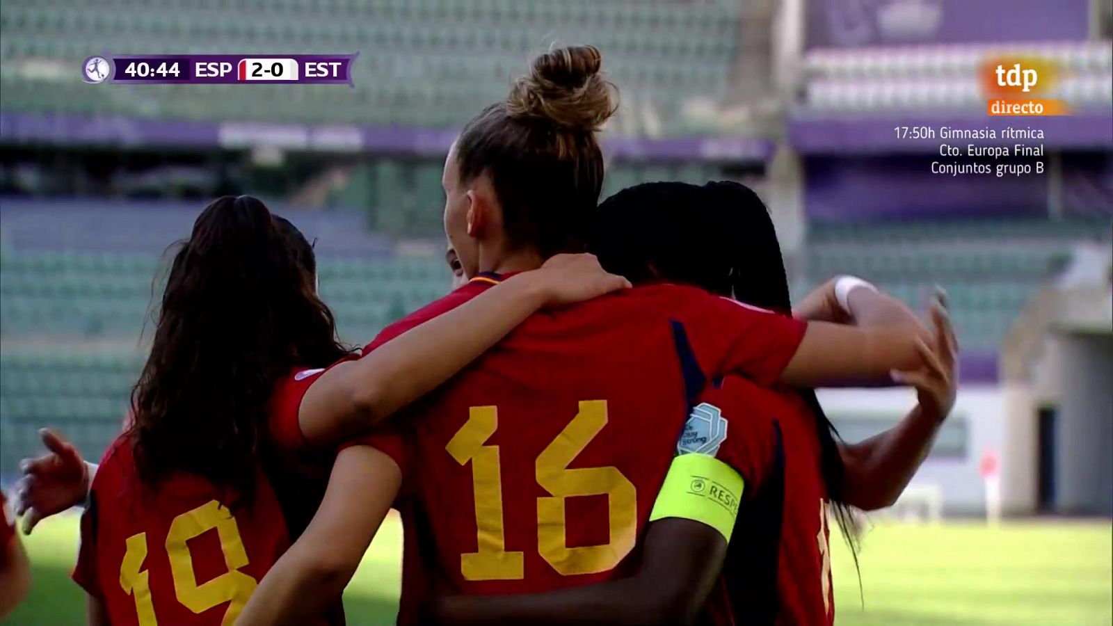 España sub 17 | Un hat trick de Marisa guia la goleada ante Estonia (6-0)