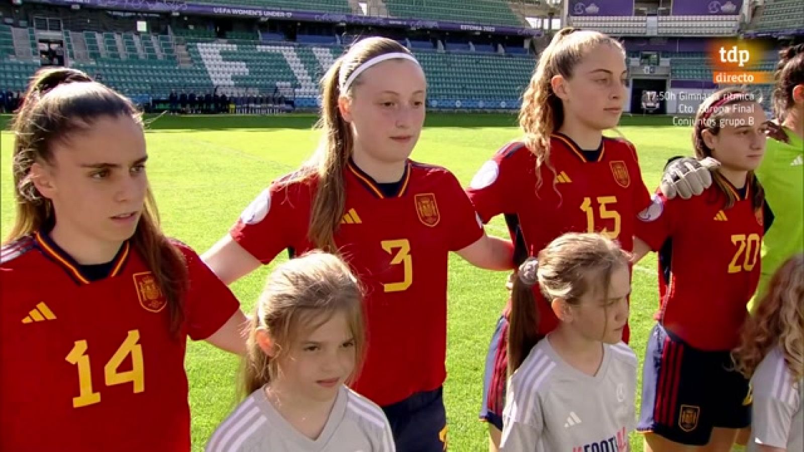 Fútbol - Campeonato de Europa Sub-17 femenino. 1ª fase: España - Estonia - RTVE Play