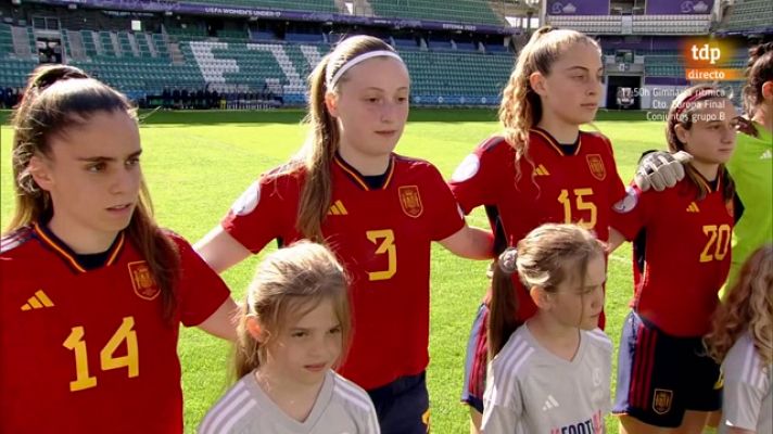 Fútbol - Cto.de Europa Sub-17 femenino.1ª fase: España - Estonia
