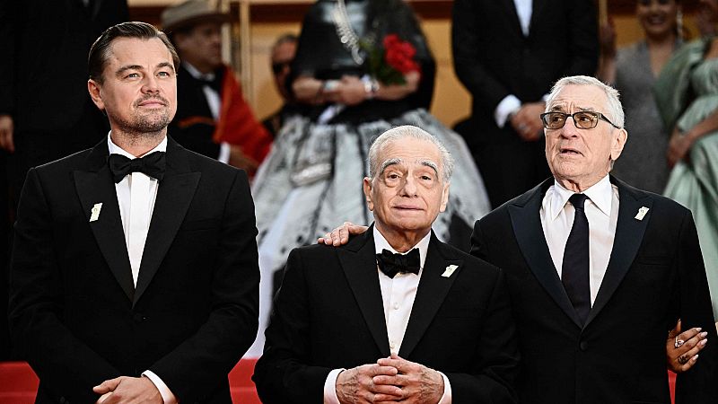 Scorsese acapara la atención en la alfombra roja de Cannes