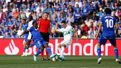Getafe - Elche: resumen del partido de la 35 jornada de la Liga