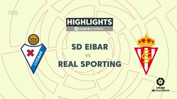 Eibar - Sporting de Gijón: resumen del partido de la 41ª jornada de Liga | Segunda