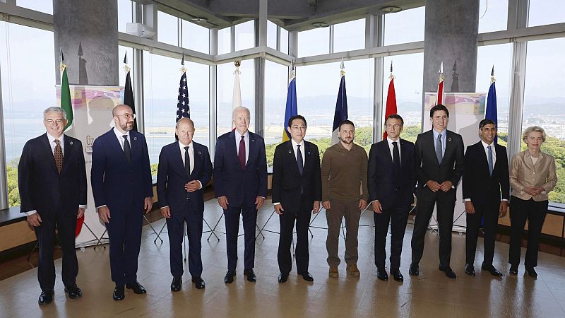 El G7 termina su cumbre en Japón con el apoyo a Ucrania como tema principal