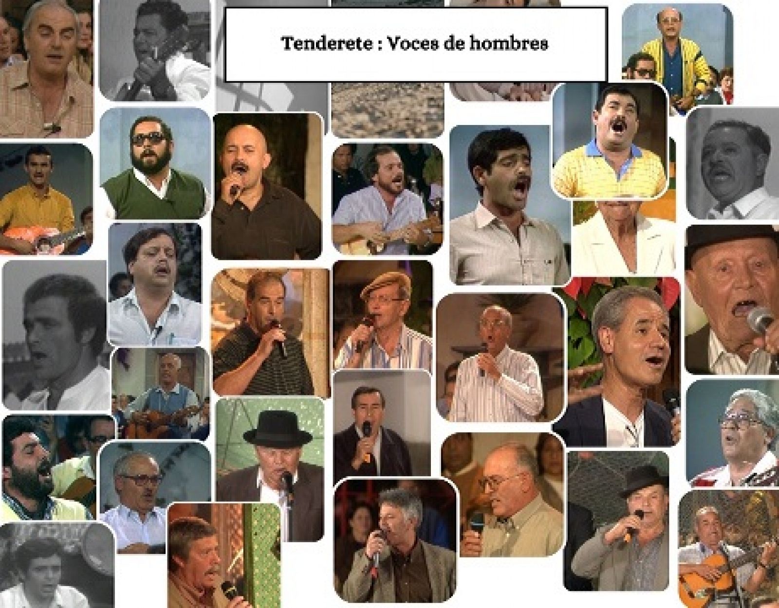 Tenderete - 21/05/2023  Voces de hombres, Tenderete realiza un repaso por aquellas voces que han marcado un antes y un después en nuestra música.