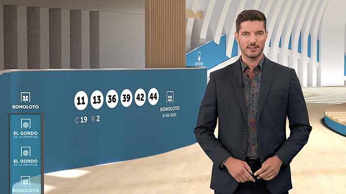 Loterías - Sorteo de la Bonoloto y El Gordo de la Primitiva del 21/05/2023