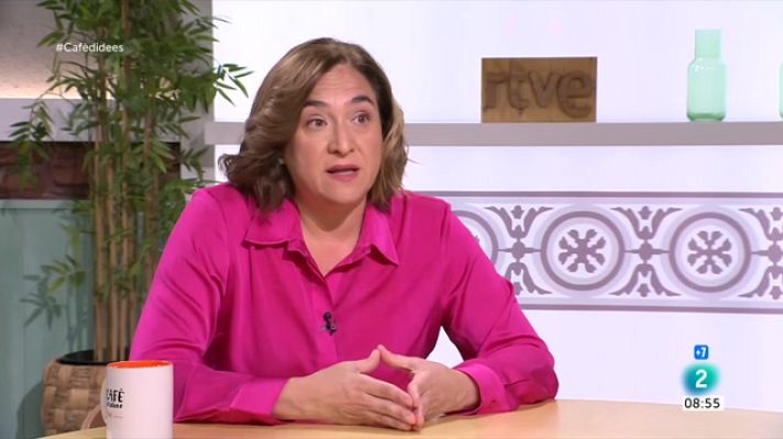 Cafè d'idees - Ada Colau: "Collboni ha fet un gir a la dreta"