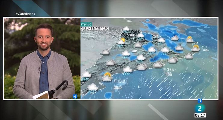 El temps - Setmana insegura de ruixats i tempestes