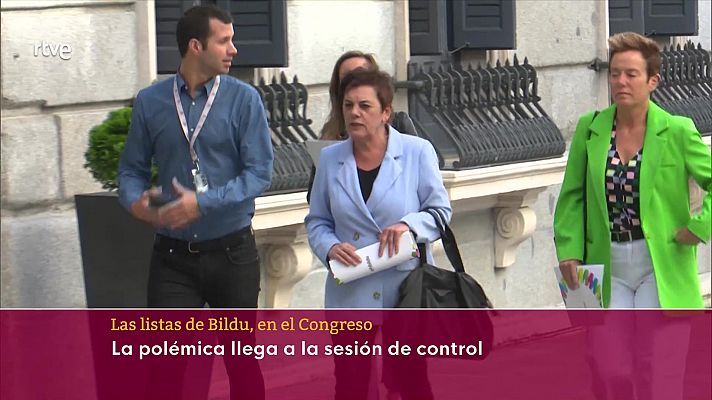 Parlamento - Continúa la polémica por las listas de Bildu