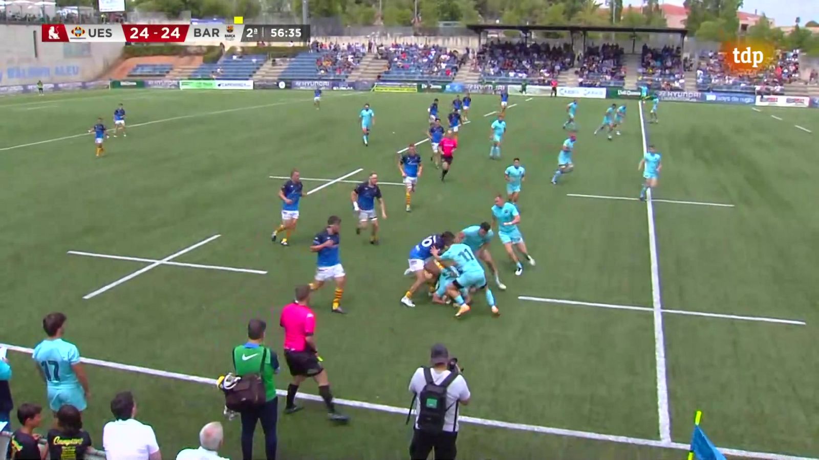 Rugby - Liga Nacional División de Honor. 1/4 Final: UE Santboiana - Barça Rugbi - ver ahora