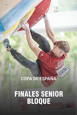 Escalada deportiva - Copa de España. Final Senior Bloque