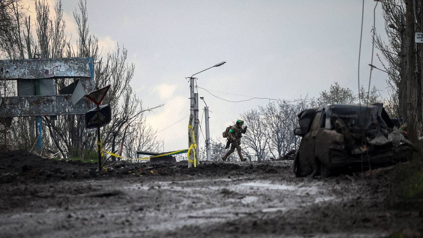 Ucrania insiste en que aún controla territorios en Bajmut