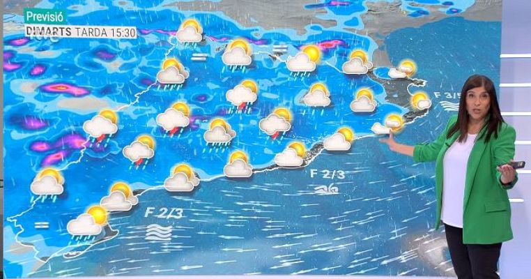 El temps - Continua el temps canviant i insegur