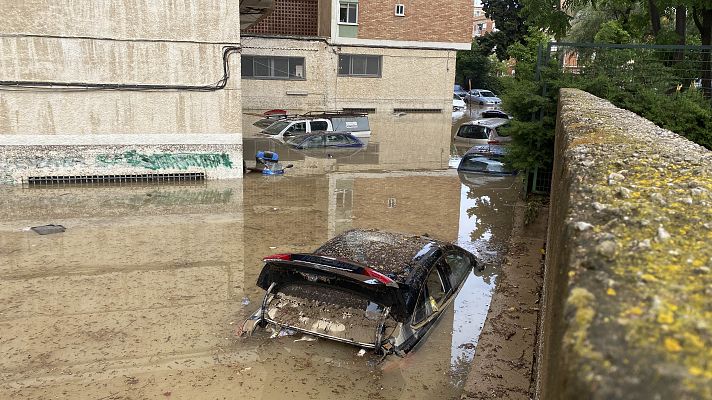 Las fuertes lluvías dejan importantes destrozos en Almería y Murcia 