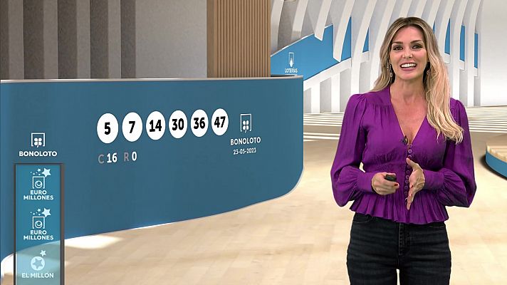 Loterías - Sorteo de la Bonoloto y Euromillones del 23/05/2023