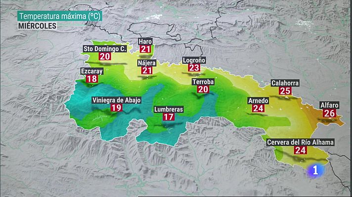 El tiempo en La Rioja - 24/05/23