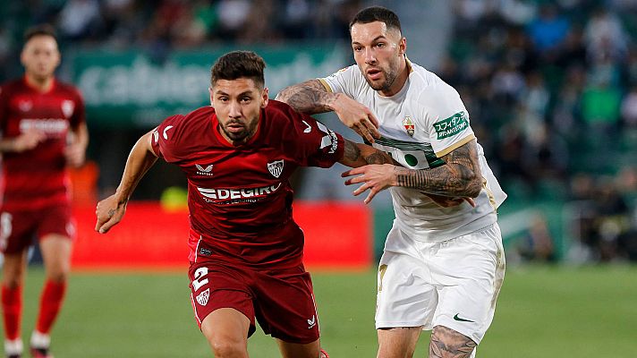 Resúmenes de LaLiga - Elche - Sevilla: resumen del partido de la 36ª jornada. Liga