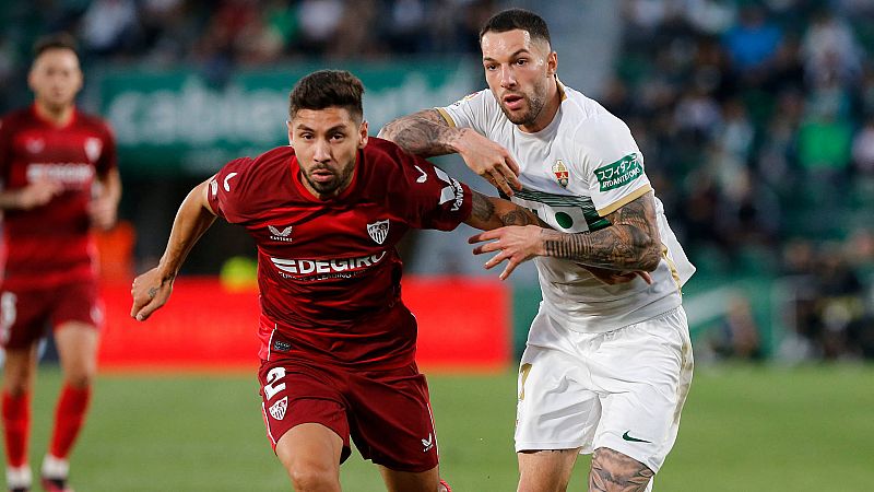 Elche - Sevilla: resumen del partido de la 36� jornada de la Liga -- Ver ahora