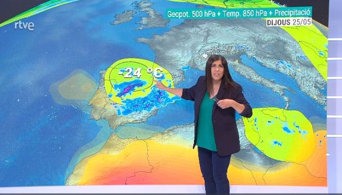 El temps - Segona DANA de la setmana: ruixats, tempestes i fresca