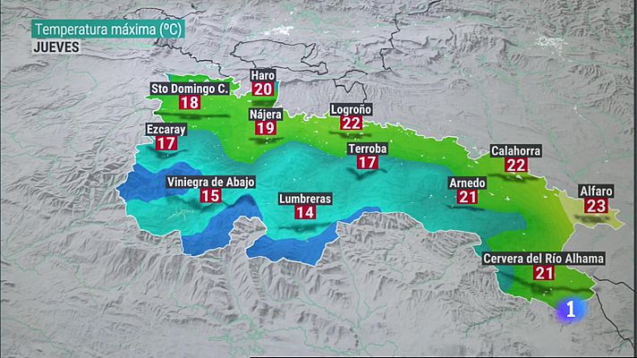 El tiempo en La Rioja - 25/05/23