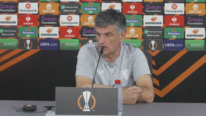Mendilibar: "No me he puesto a pensar en la final. Después del partido del Madrid prepararemos bien el del miércoles"