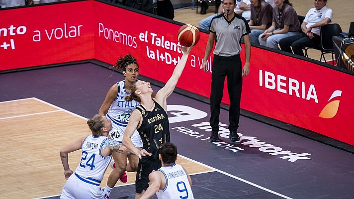 Baloncesto en RTVE - España vence a Italia en el primer partido de la gira preparatoria para el Eurobasket