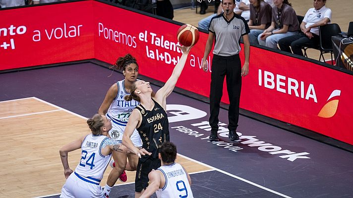 España vence a Italia en el primer partido de la gira preparatoria para el Eurobasket