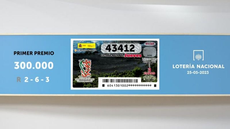 Sorteo de la Lotería Nacional del 25/05/2023 - Ver ahora 