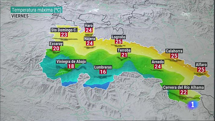 El tiempo en La Rioja - 26/05/23