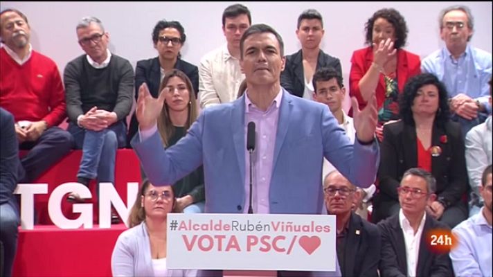 El Vespre - Els partits celebren els actes de tancament de la campanya