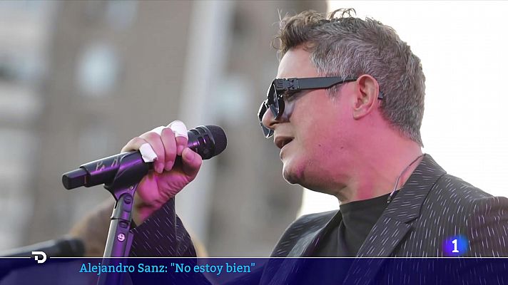 Alejandro Sanz confiesa que no está bien