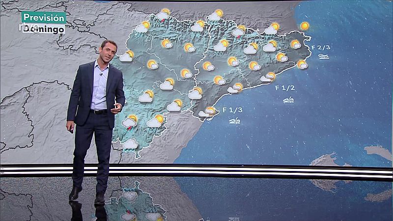 Probabilidad de tormentas localmente fuertes en zonas de la mitad oeste peninsular - ver ahora