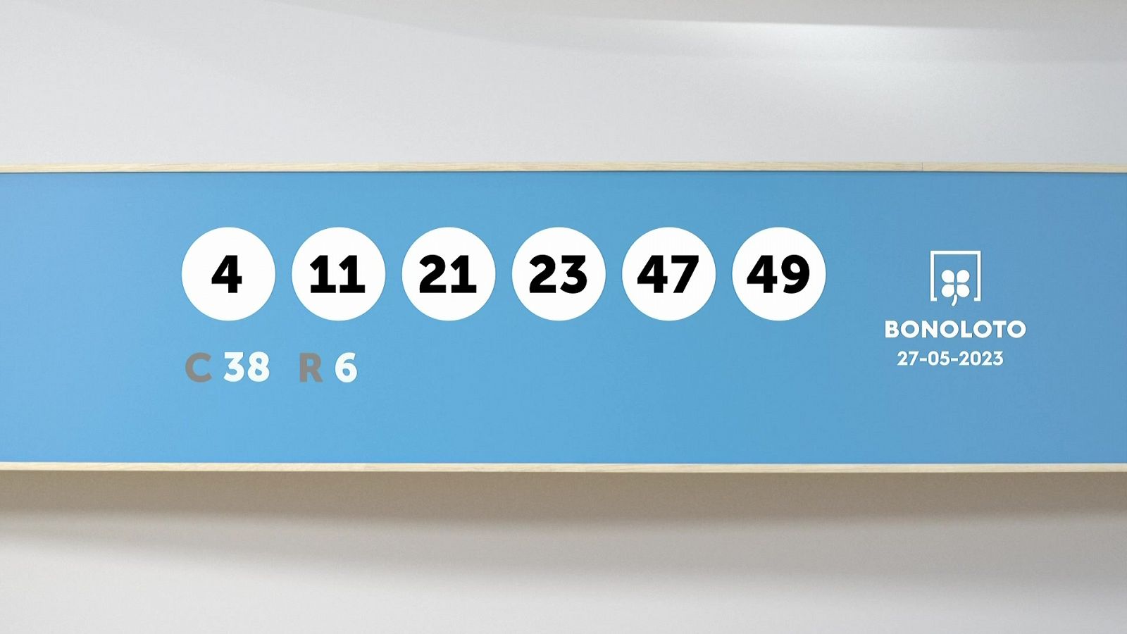 Sorteo de la Lotería Bonoloto del 27/05/2023 - Ver ahora