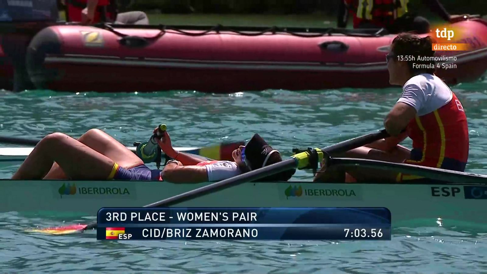 Aina Cid y Esther Briz ganan el bronce en el Campeonato de Europa de remo