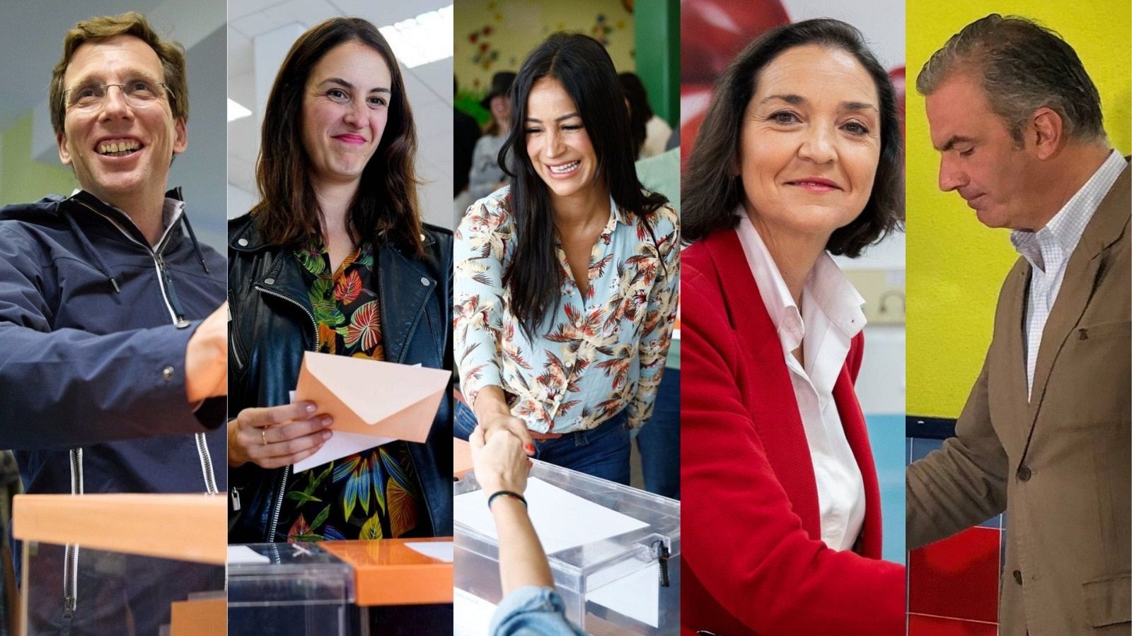 28M: Los candidatos a la Alcaldía de Madrid animan a la participación