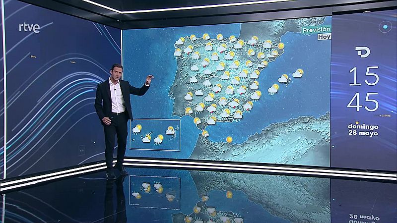 Continuará la inestabilidad atmosférica en gran parte de la Península - ver ahora