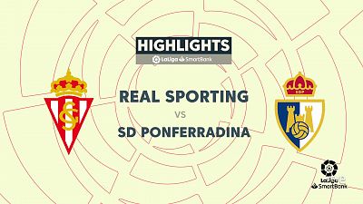 Sporting - Ponferradina: resumen del partido de la 42 jornada de Segunda -- Ver ahora