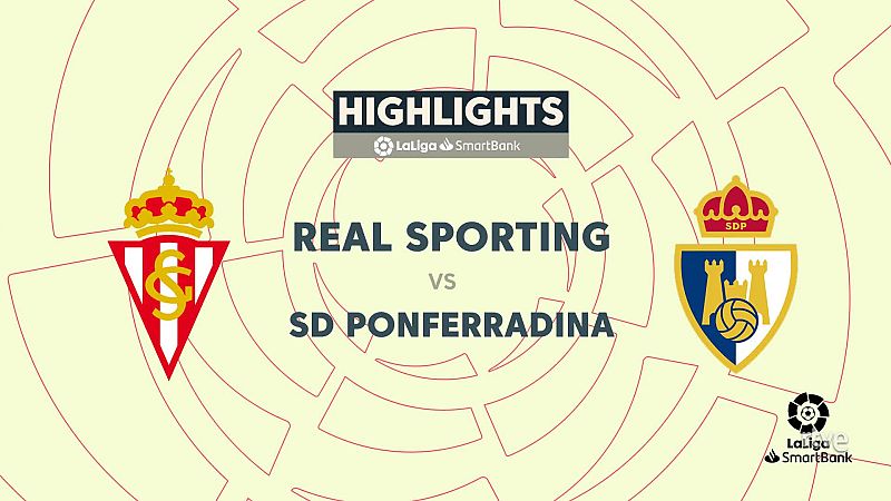 Sporting - Ponferradina: resumen del partido de la 42� jornada de Segunda -- Ver ahora