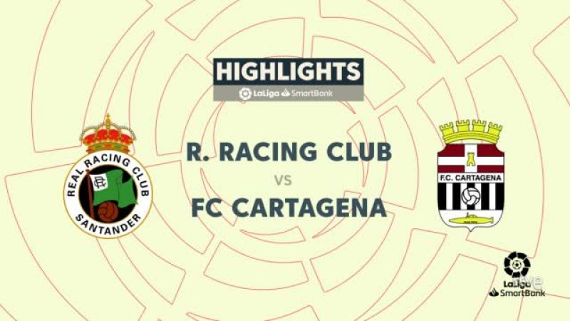 Racing - Cartagena: resumen del partido de la 42� jornada de Segunda -- Ver ahora