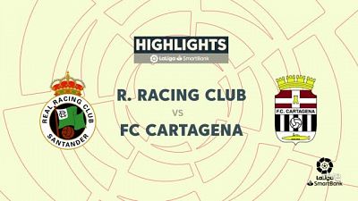 Racing - Cartagena: resumen del partido de la 42� jornada de Segunda -- Ver ahora
