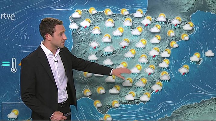 Temperaturas en descenso en la zona de Levante y Baleares, y con pocos cambios en el resto