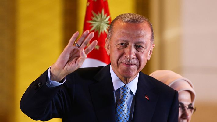 Telediario 1 - Erdogan gana las elecciones y seguirá en el cargo cinco años más