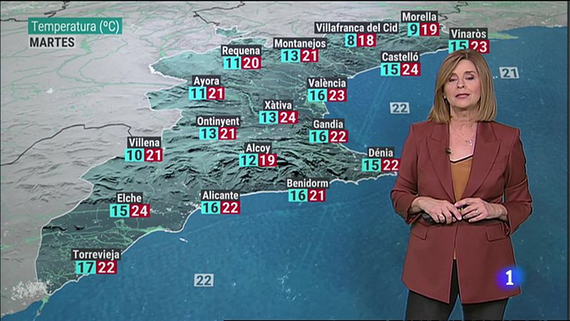 El tiempo en la Comunitat Valenciana 29/05/23 ver ahora