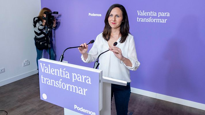 Telediario 2 - Podemos trata de pactar con Sumar de cara a las elecciones generales