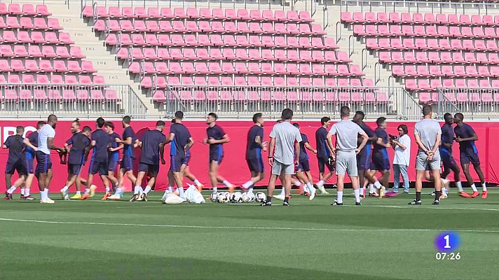 Telediario Matinal - El Sevilla viaja con todo a Budapest