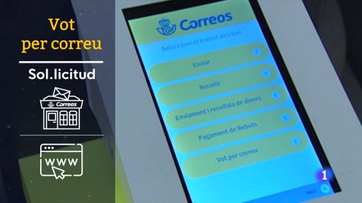 L'Informatiu - Ja es pot demanar el vot per correu: les claus per fer-ho