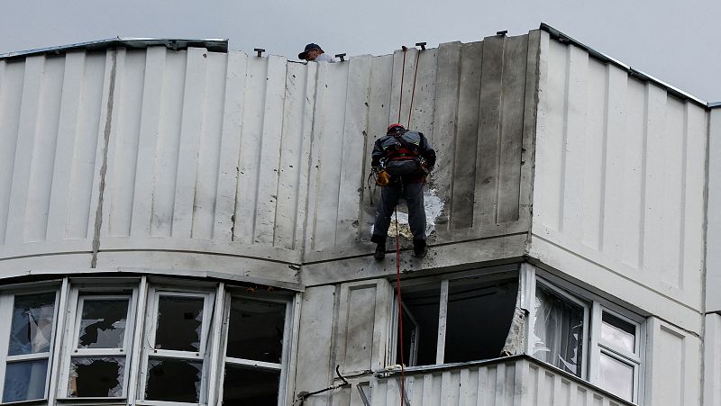 Moscú sufre un ataque con drones que causa miedo entre la población