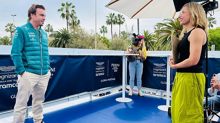 Automovilismo - Fernando Alonso, a TVE: "La 33 está difícil, pero siempre tienes un extra cuando corres en casa"